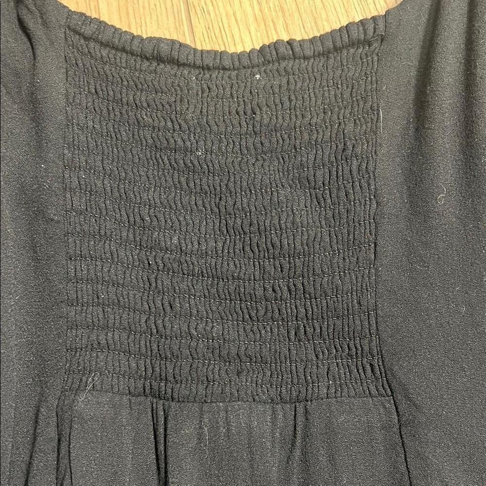 Aritzia Wilfred Black Long Lightweight Sleeve Dress - Picture 7 of 8